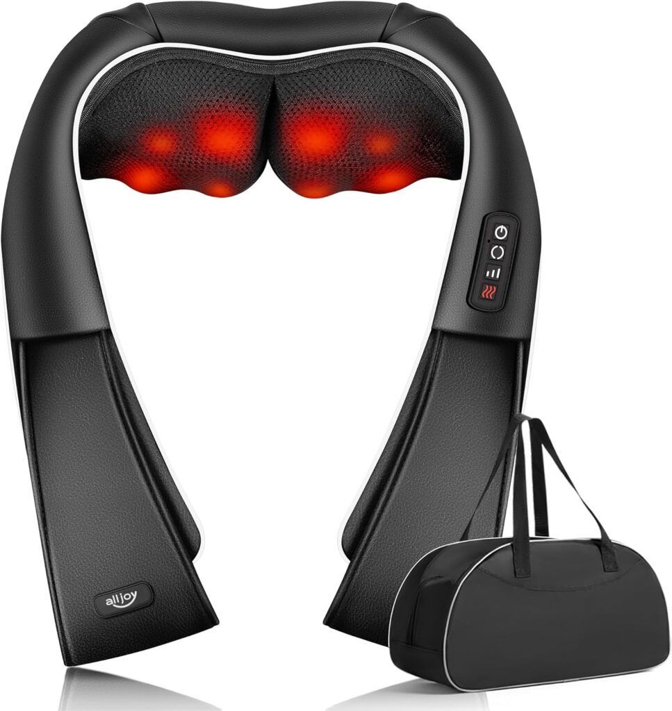 ماساژور شیاتسو گردنی و پشت آلجوی ALLJOY مدل CAMA2101 سفارش ساخت آلمان