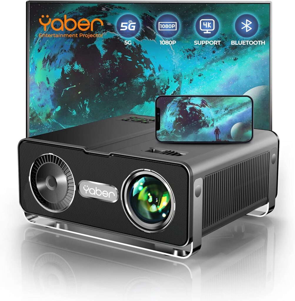 ویدئو پروژکتور قابل حمل یابر yaber مدل v10