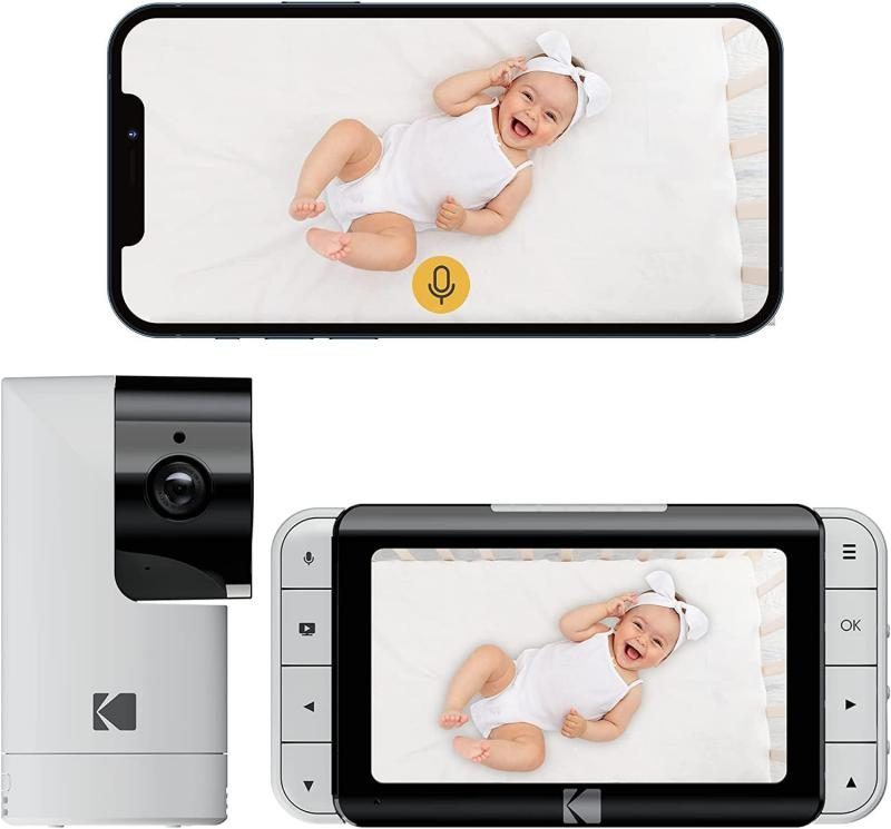مانیتور و دوربین هوشمند اتاق کودک برند KODAK مدلC525P