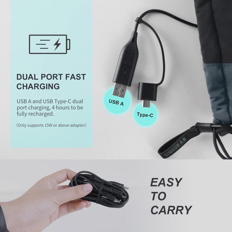 دستکش گرمایشی شارژی برند UNIGEAR