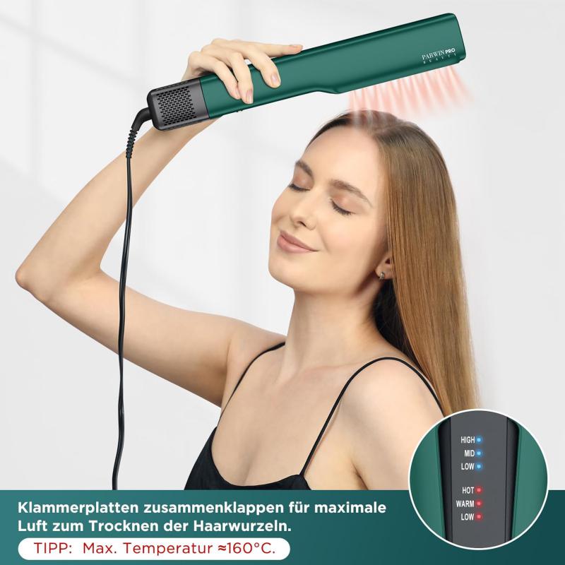 اتو موی سشواری بادی PARWIN PRO BEAUTY مدل B0DPKT5JJD (صاف‌کننده با هوای گرم)