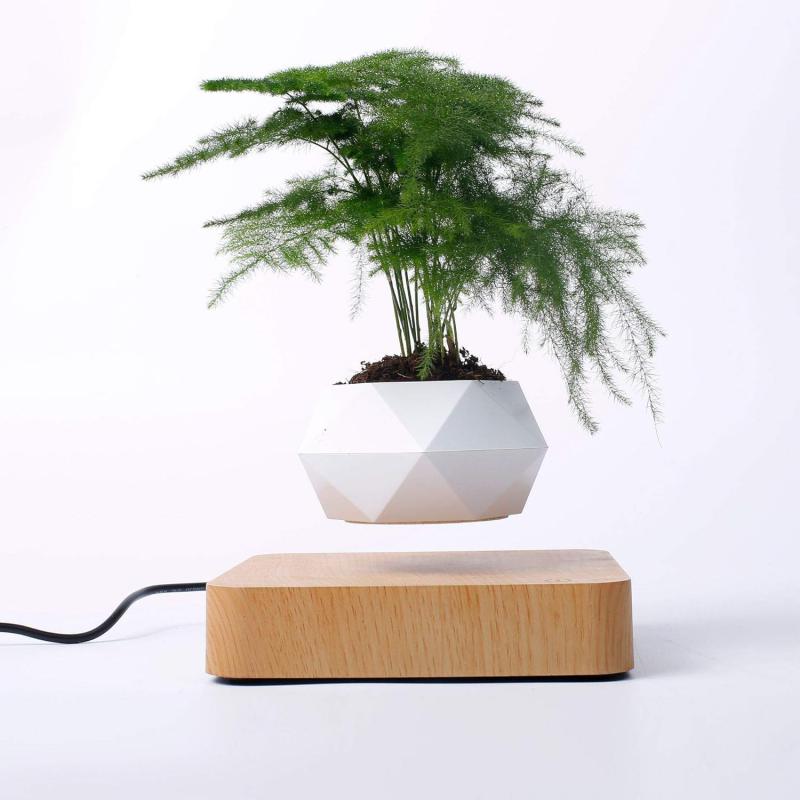 دکور گلدان معلق مغناطیسی مدل Magnetic Levitation در دسته گجت